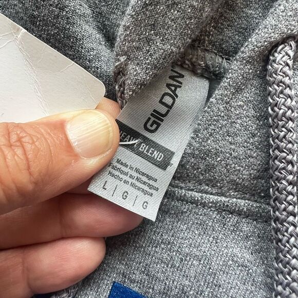 Drexel University Official Hoodie Grey Size Large Athletic with Crest NEW w/ Tag - Picture 6 of 6